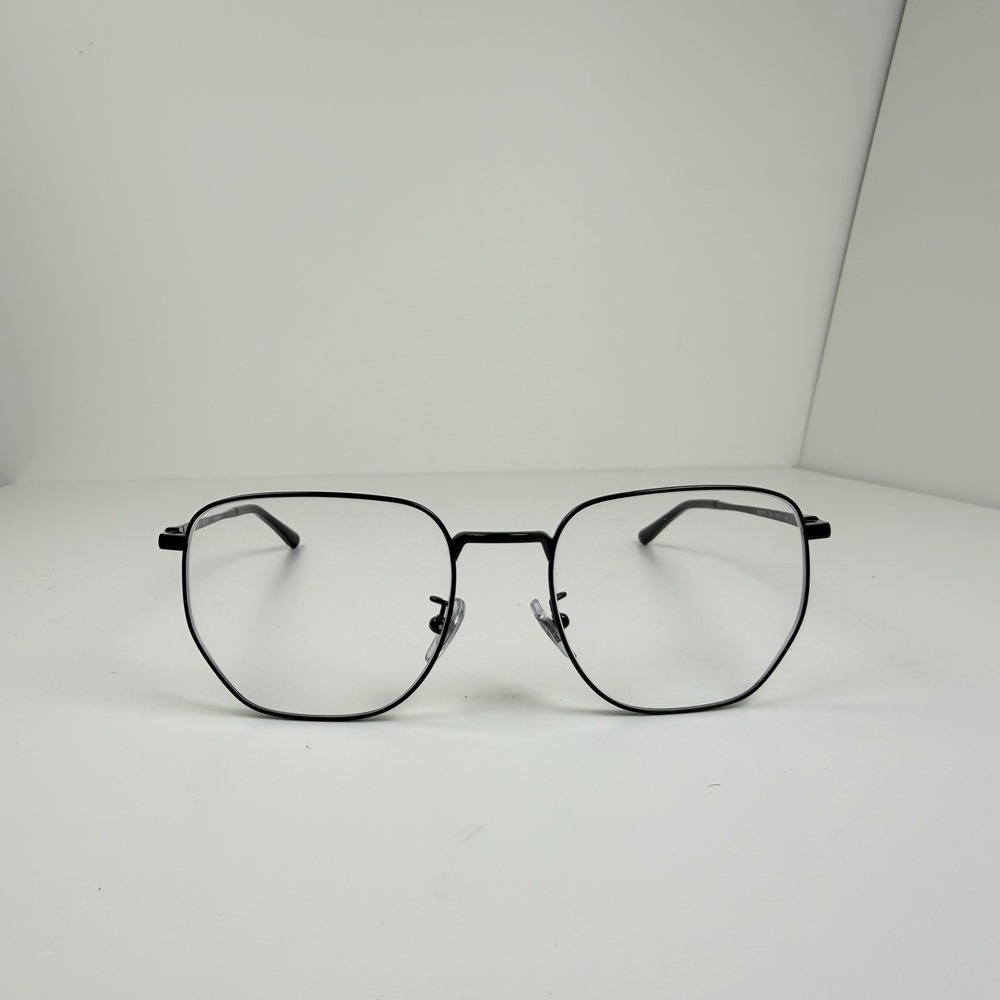Ray-Ban RB8776D 1244 Titanium Eyeglasses Frames 53-19-145 Black Geometric